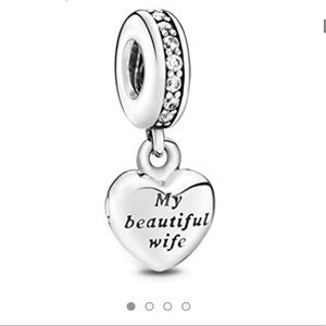 My beautiful wife Pandora charm